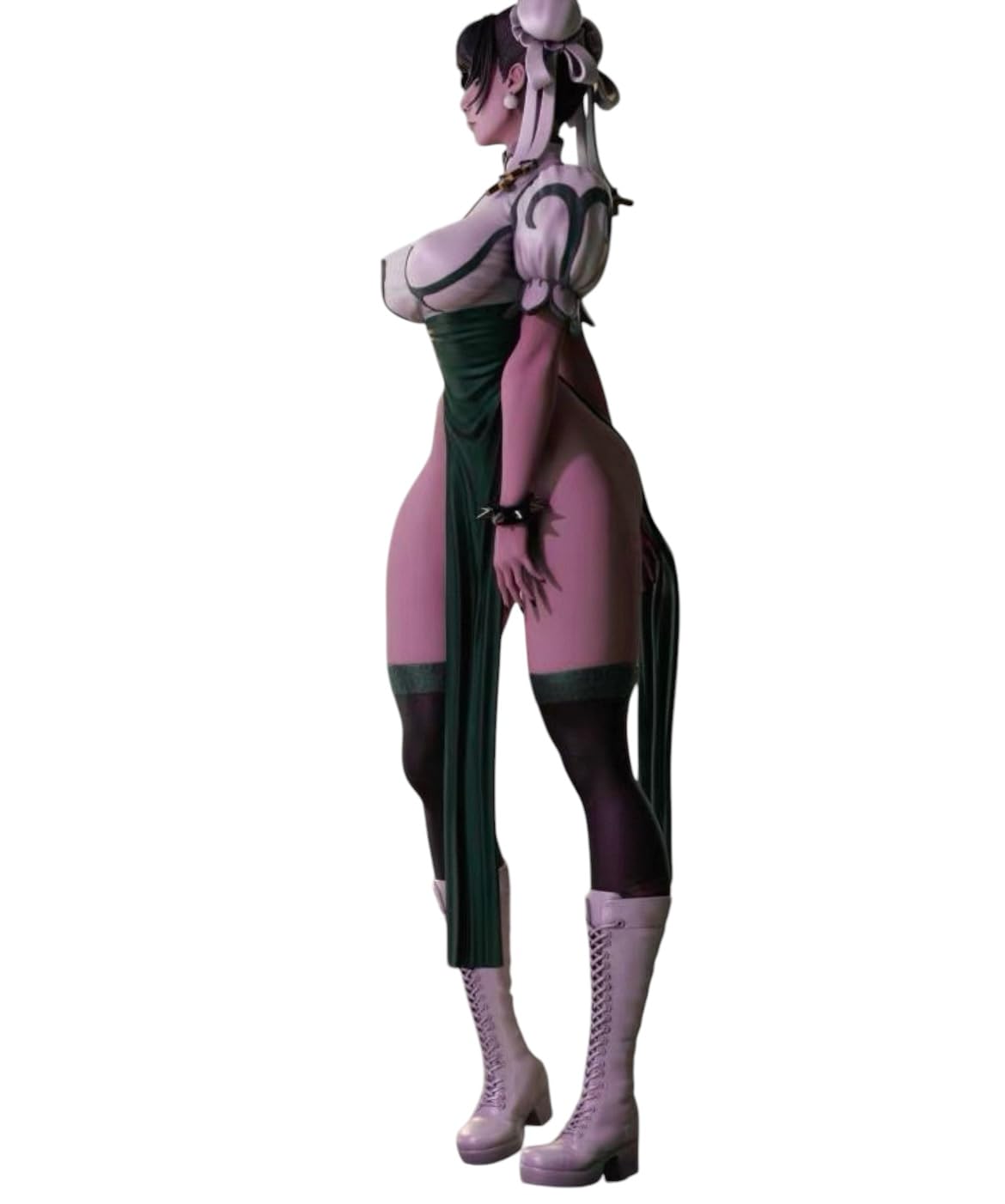 春麗「ストリートファイターIII」1/8コールドキャストガレージキット（未塗装） Amazon.co.jp: 1/8 1/6 1/4 ガレージキット フィギュア 未塗装